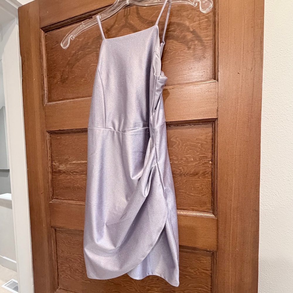 Elegant Silver Midi Dress (Nicki Lew (from Nordstrom))